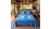 Rayon Bed Sheet Hand Painted Originally by Balinese Artisans